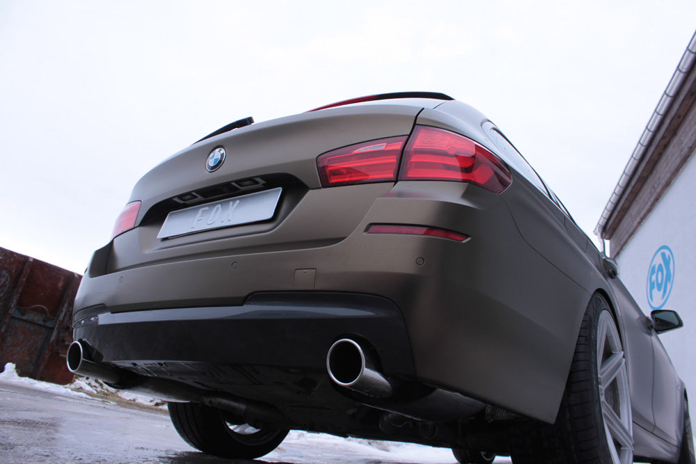 FOX BMW F11 535d Endschalldämpfer rechts/links einflutig - 1x100 Typ 16 rechts/links
