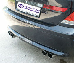 FOX BMW E65 735i/ 745i Endschalldämpfer Ausgang rechts/links - 2x80 Typ 10 rechts/links