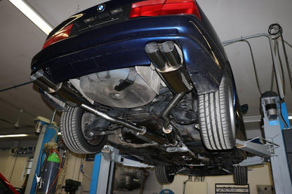 FOX BMW E31 850i Endschalldämpfer rechts/links - 2x93x79 Typ 70 rechts/links