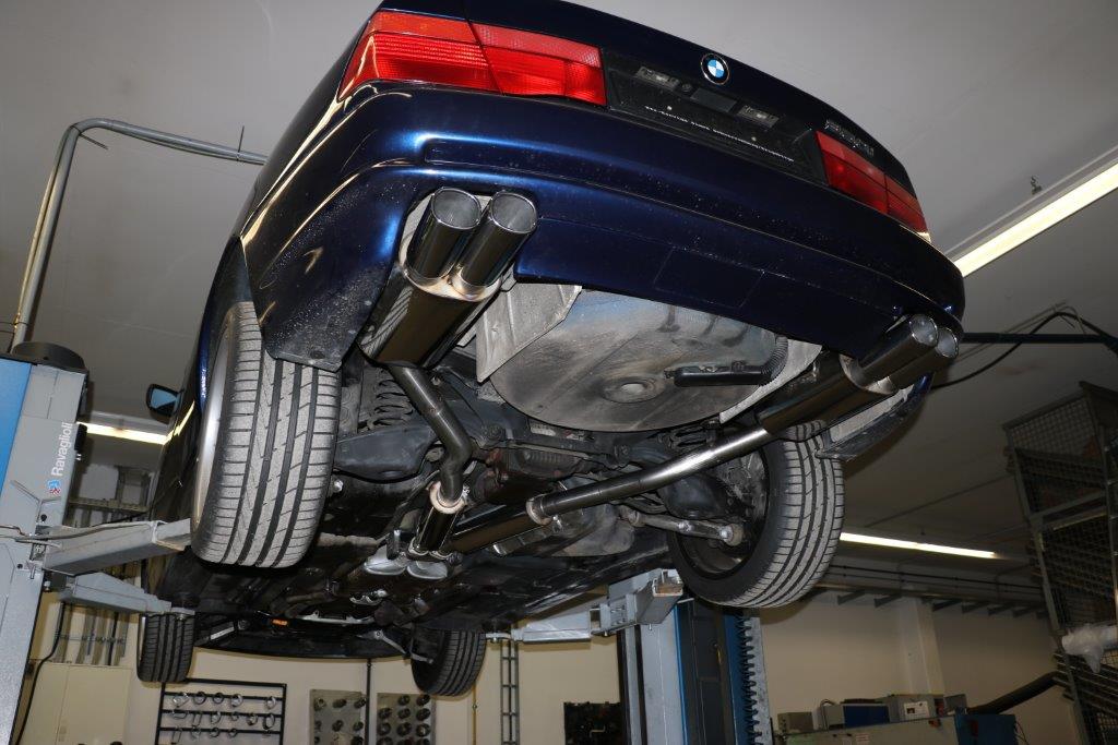 FOX BMW E31 850i Endschalldämpfer rechts/links - 2x93x79 Typ 70 rechts/links