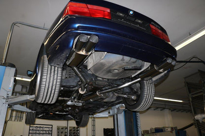 FOX BMW E31 850i Endschalldämpfer rechts/links - 2x93x79 Typ 70 rechts/links