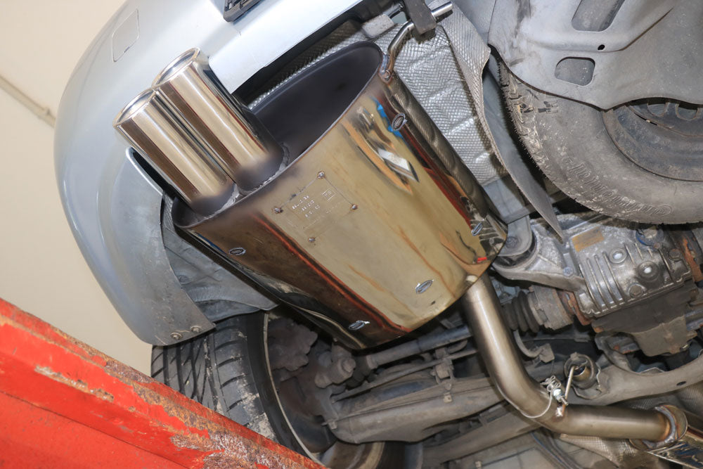 FOX BMW Z3 Roadster & Coupe - E36 Endschalldämpfer - 2x70 Typ 13