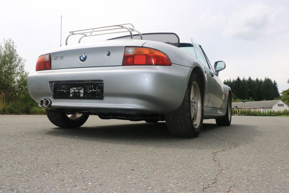 FOX BMW Z3 Roadster & Coupe - E36 Endschalldämpfer - 2x70 Typ 13