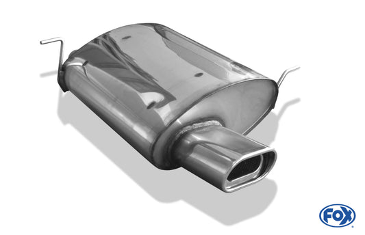 FOX BMW Z3 Roadster & Coupe - E36 Endschalldämpfer - 135x80 Typ 53