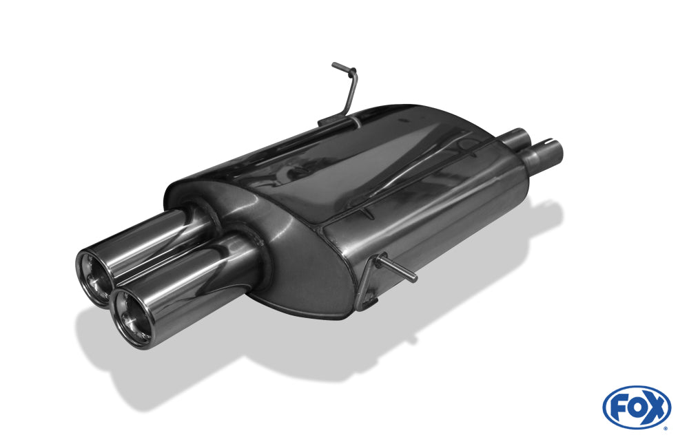 FOX BMW Z3/ Z3 Coupe 3,0l Endschalldämpfer - 2x80 Typ 13