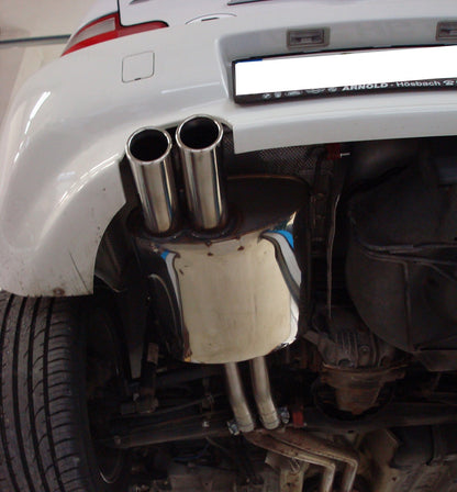 FOX BMW Z3/ Z3 Coupe 3,0l Endschalldämpfer - 2x80 Typ 17