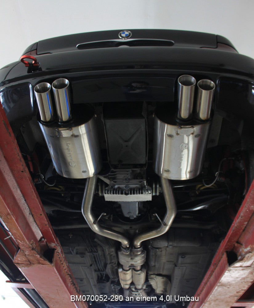 FOX BMW Z3 M Endschalldämpfer rechts/links - 2x80 Typ 25 rechts/links