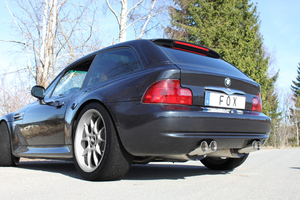 FOX BMW Z3 M Endschalldämpfer rechts/links - 2x80 Typ 25 rechts/links