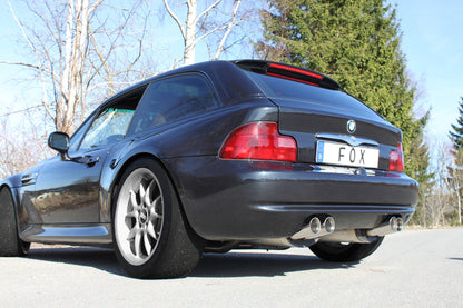 FOX BMW Z3 M Endschalldämpfer rechts/links - 2x80 Typ 25 rechts/links