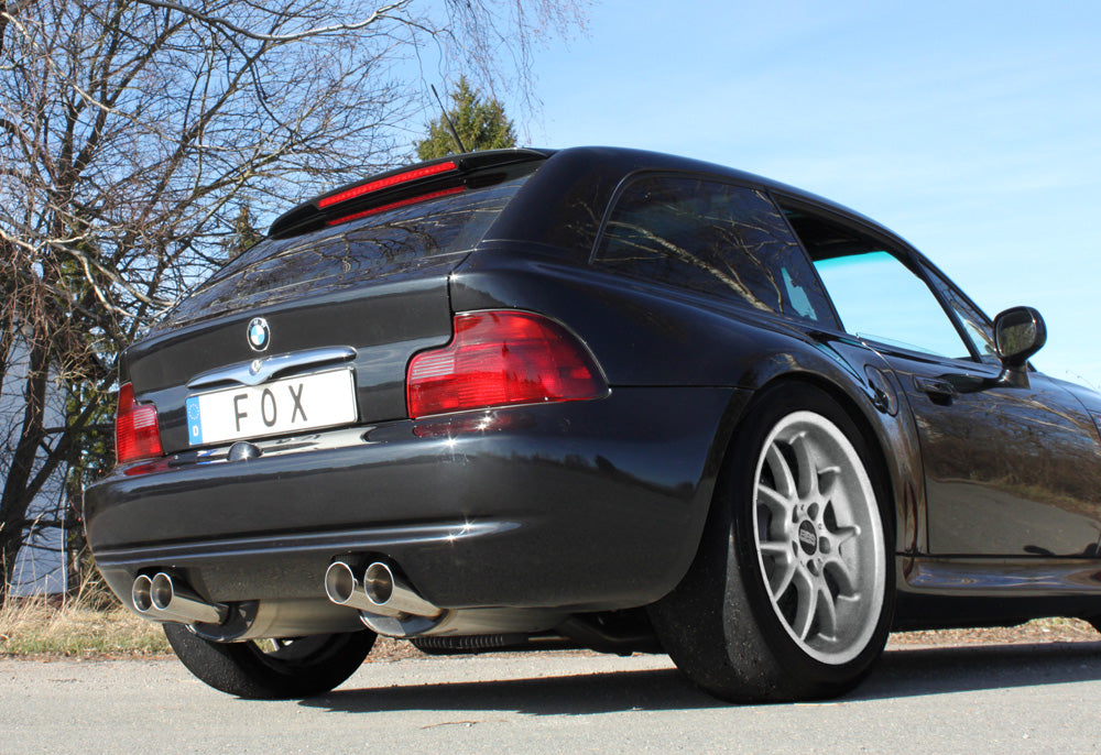 FOX BMW Z3 M Endschalldämpfer rechts/links - 2x80 Typ 25 rechts/links