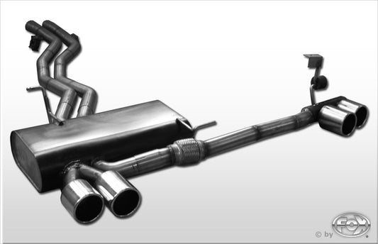 FOX BMW Z4 E85 Endschalldämpfer Ausgang rechts/links - 2x90 Typ 12 rechts/links