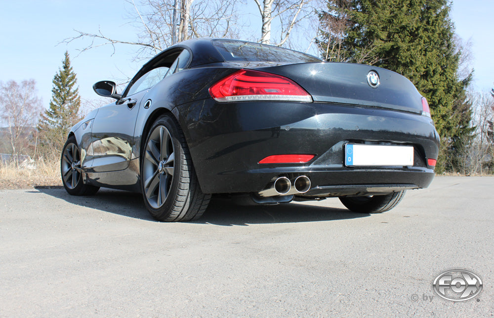 FOX BMW Z4 E89 - sDrive 23i Endschalldämpfer - 2x80 Typ 25