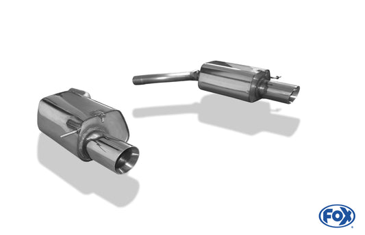 FOX BMW Z4 E89 - sDrive 35i Endschalldämpfer rechts/links - 1x100 Typ 25 rechts/links