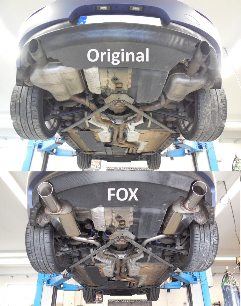 FOX BMW Z4 E89 - sDrive 35i Endschalldämpfer rechts/links - 1x100 Typ 25 rechts/links