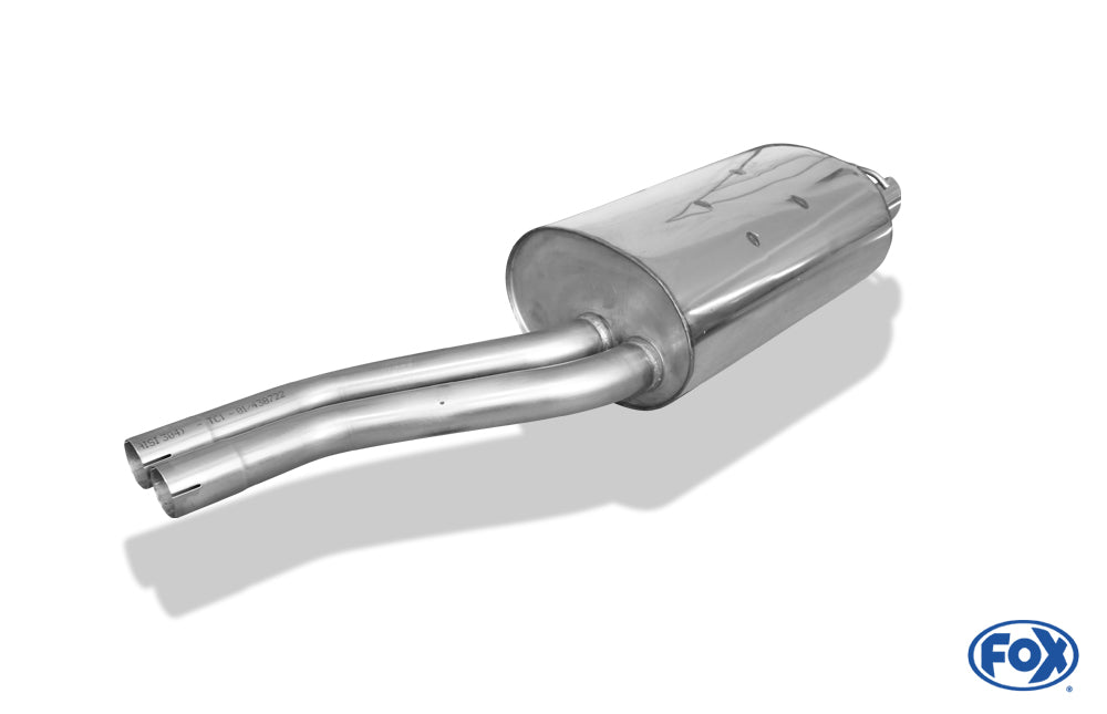 FOX BMW X3 Endschalldämpfer - 135x80 Typ 53