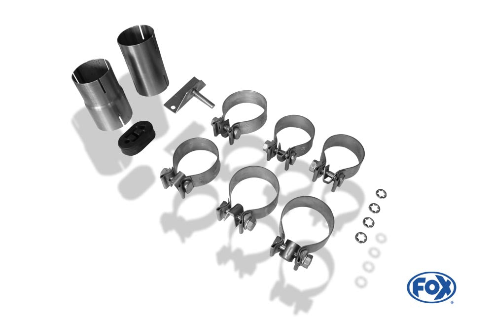 FOX BMW X3 F25 - 35i/ 35d Endschalldämpfer Ausgang rechts/links - 2x90 Typ 25 rechts/links