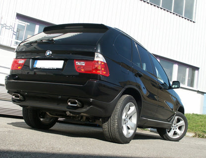 FOX BMW X5 E53 Endschalldämpfer rechts/links - 160x80 Typ 53 rechts/links