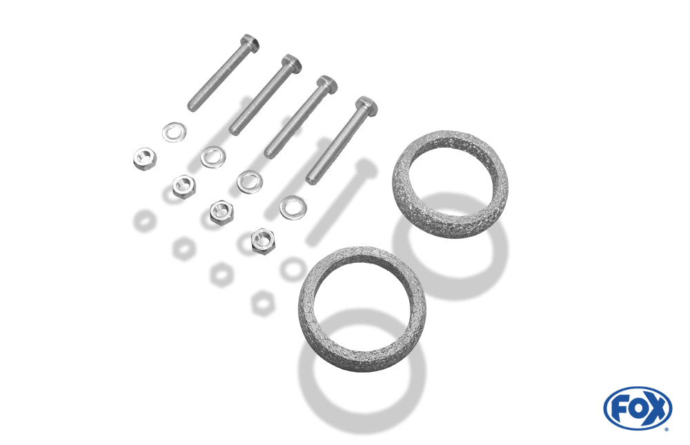 FOX BMW X5 E53 Endschalldämpfer rechts/links - 160x80 Typ 53 rechts/links