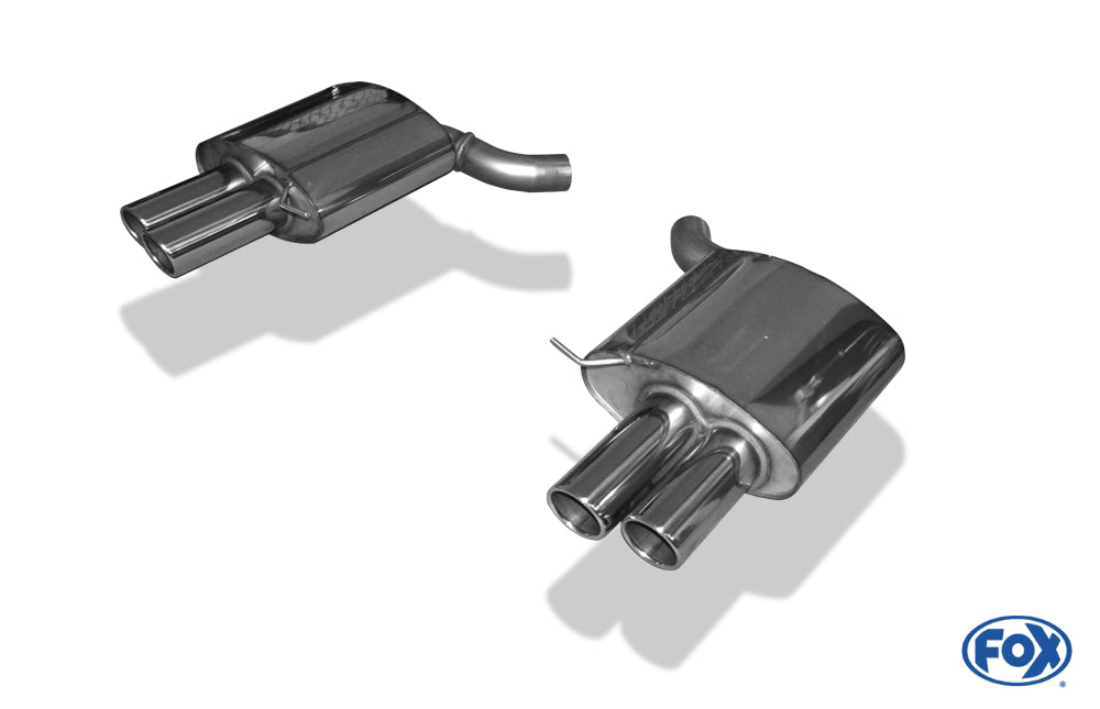 FOX BMW F12/F13/F06 - 640i mit M-Paket Endschalldämpfer rechts/links - 2x90 Typ 16 rechts/links
