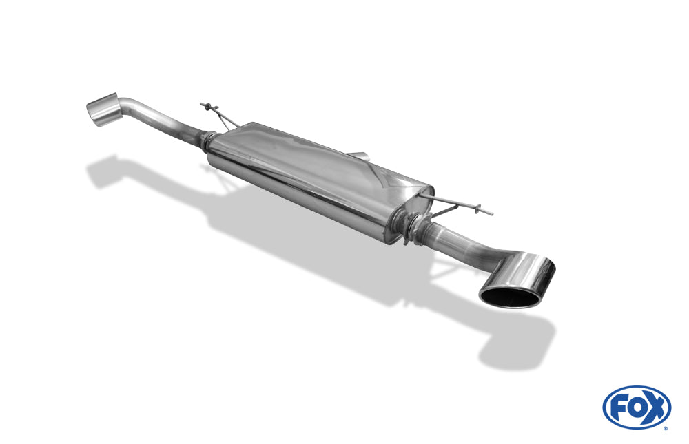 FOX BMW X6 Endschalldämpfer quer Ausgang rechts/links - 115x85 Typ 38 rechts/links