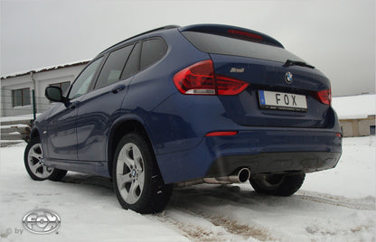 FOX BMW X1 - X84 Diesel Endschalldämpfer - 1x100 Typ 16