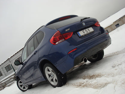 FOX BMW X1 - X84 Diesel Endschalldämpfer - 1x100 Typ 16