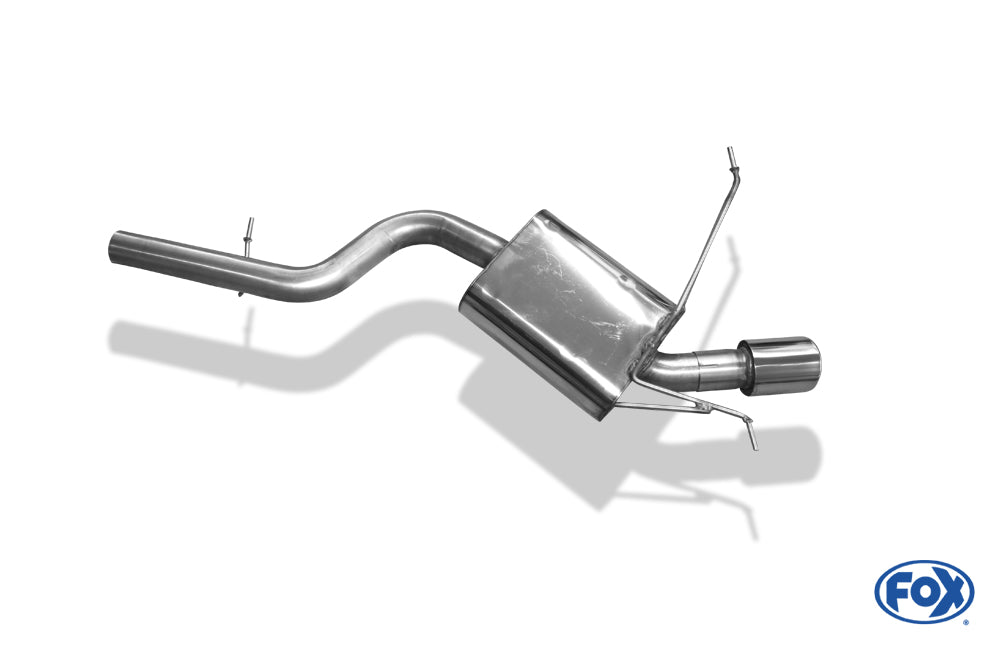 FOX BMW X1 - X84 Diesel Endschalldämpfer - 1x100 Typ 16