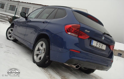 FOX BMW X1 - X84 Diesel Endschalldämpfer - 115x85 Typ 32
