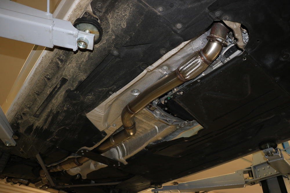 FOX BMW F32/F33/F36 - 435i - M-Paket Vorschalldämpfer inkl. Flexstück 2-teilig