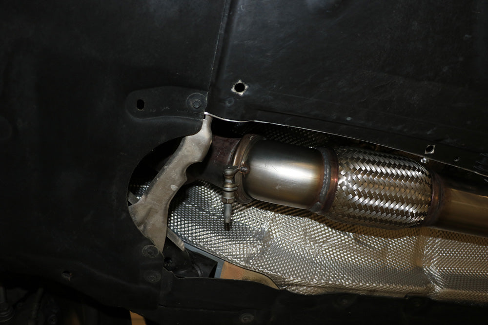 FOX BMW F32/F33/F36 - 435i - M-Paket Vorschalldämpfer inkl. Flexstück 2-teilig