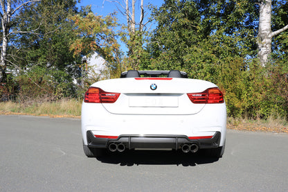 FOX BMW F32/F33/F36 - 435i - M-Paket Endschalldämpfer quer Ausgang rechts/links - 2x80 Typ 25 rechts/links