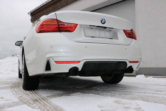 FOX BMW F36 - 420i 428i Endschalldämpfer rechts/links - 1x80 Typ 12 rechts/links schwarz