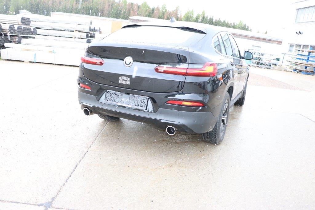 FOX BMW X4 G02 - 20i Endschalldämpfer quer Ausgang rechts/links - 1x90 Typ 16 rechts/links