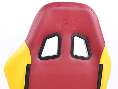 FK Gamingstuhl eGame Seats eSports Spielsitz Liverpool rot/gelb