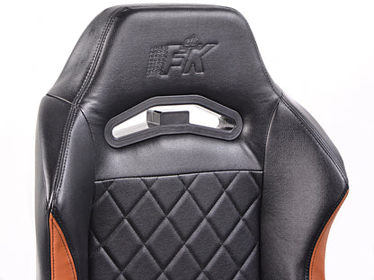 FK Gamingstuhl eGame Seats eSports Spielsitz London schwarz/braun