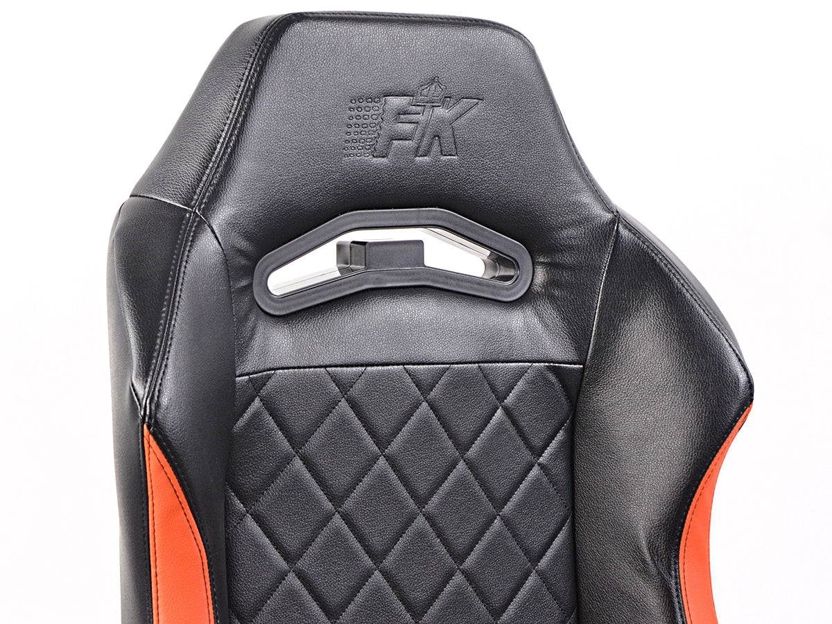 FK Gamingstuhl eGame Seats eSports Spielsitz London schwarz/orange