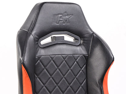 FK Gamingstuhl eGame Seats eSports Spielsitz London schwarz/orange
