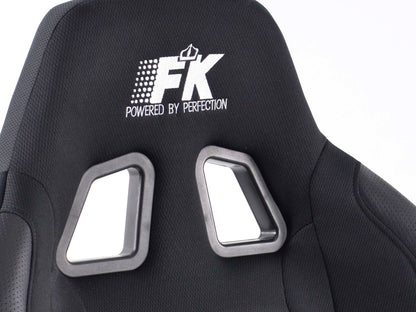 FK Sportsitz Bürodrehstuhl Racecar schwarz Chefsessel Drehstuhl Bürostuhl