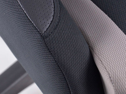 FK Sportsitz Bürodrehstuhl Racecar schwarz/grau Chefsessel Drehstuhl Bürostuhl