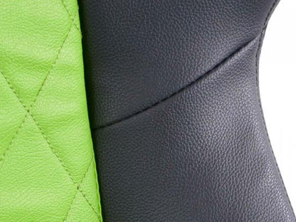 FK Sportsitz Bürodrehstuhl Detroit schwarz/grün Chefsessel Drehstuhl Bürostuhl