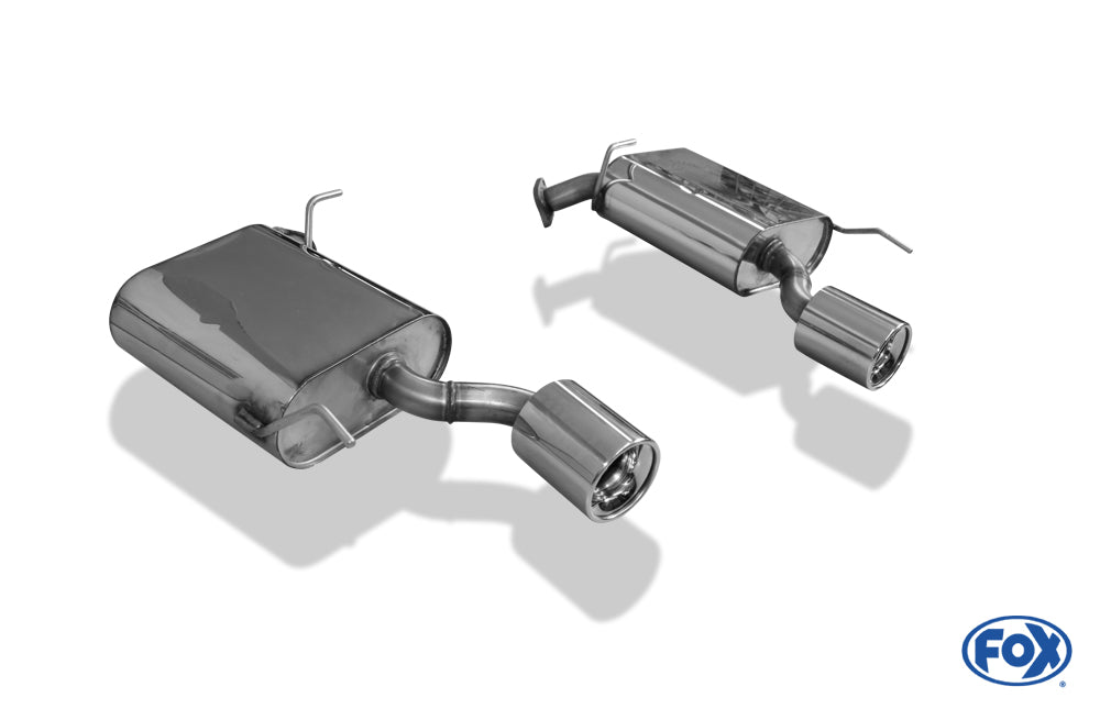 FOX Chevrolet Captiva KLAC Endschalldämpfer rechts/links - 1x100 Typ 13 rechts/links