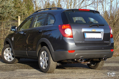 FOX Chevrolet Captiva KLAC Endschalldämpfer rechts/links - 115x85 Typ 33 rechts/links