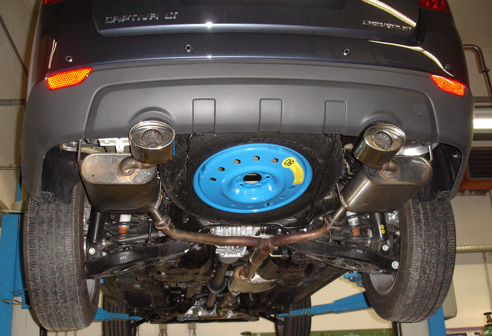 FOX Chevrolet Captiva KLAC Endschalldämpfer rechts/links - 115x85 Typ 33 rechts/links