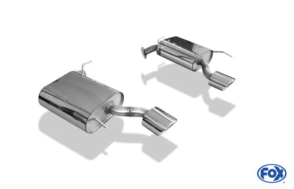 FOX Chevrolet Captiva KLAC Endschalldämpfer rechts/links - 115x85 Typ 33 rechts/links