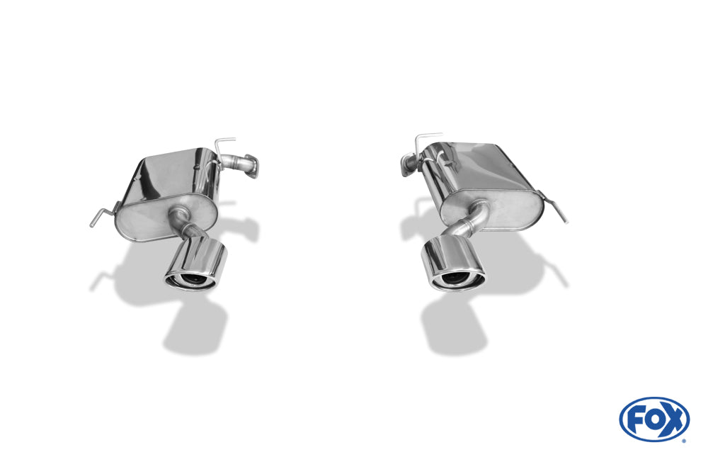 FOX Chevrolet Captiva KLAC Endschalldämpfer rechts/links - 115x85 Typ 33 rechts/links