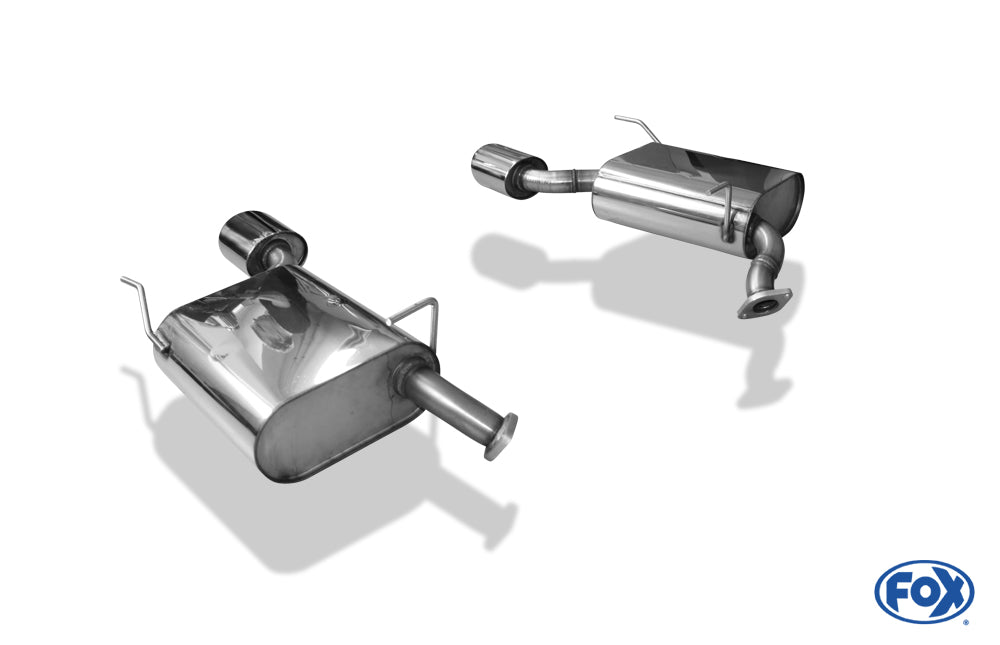 FOX Chevrolet Captiva KLAC Endschalldämpfer rechts/links - 115x85 Typ 33 rechts/links