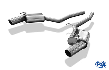 FOX Chevrolet Camaro Endschalldämpfer rechts/links - 1x100 Typ 14 rechts/links