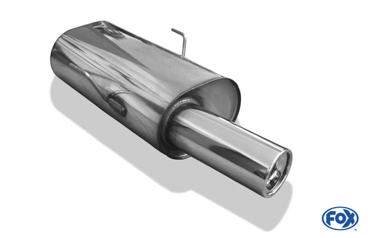 FOX Citroen Saxo/ Peugeot 106 Sport Endschalldämpfer einflutig - 1x90 Typ 13
