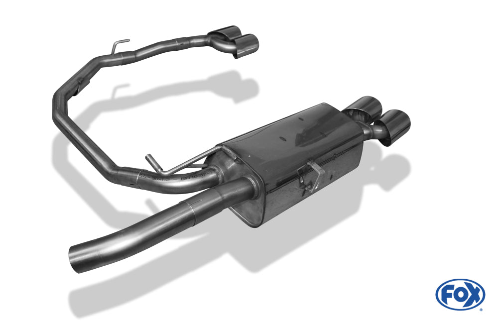 FOX Citroen C4 - B7 Endschalldämpfer Ausgang rechts/links - 2x106x71 Typ 32 rechts/links