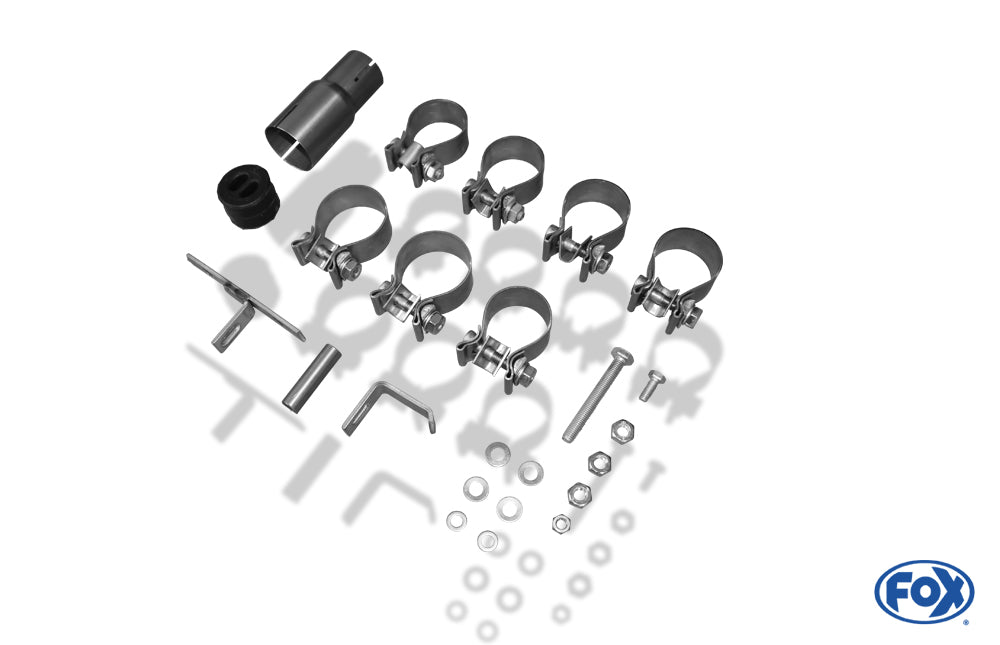 FOX Citroen C4 - B7 Endschalldämpfer Ausgang rechts/links - 2x106x71 Typ 32 rechts/links